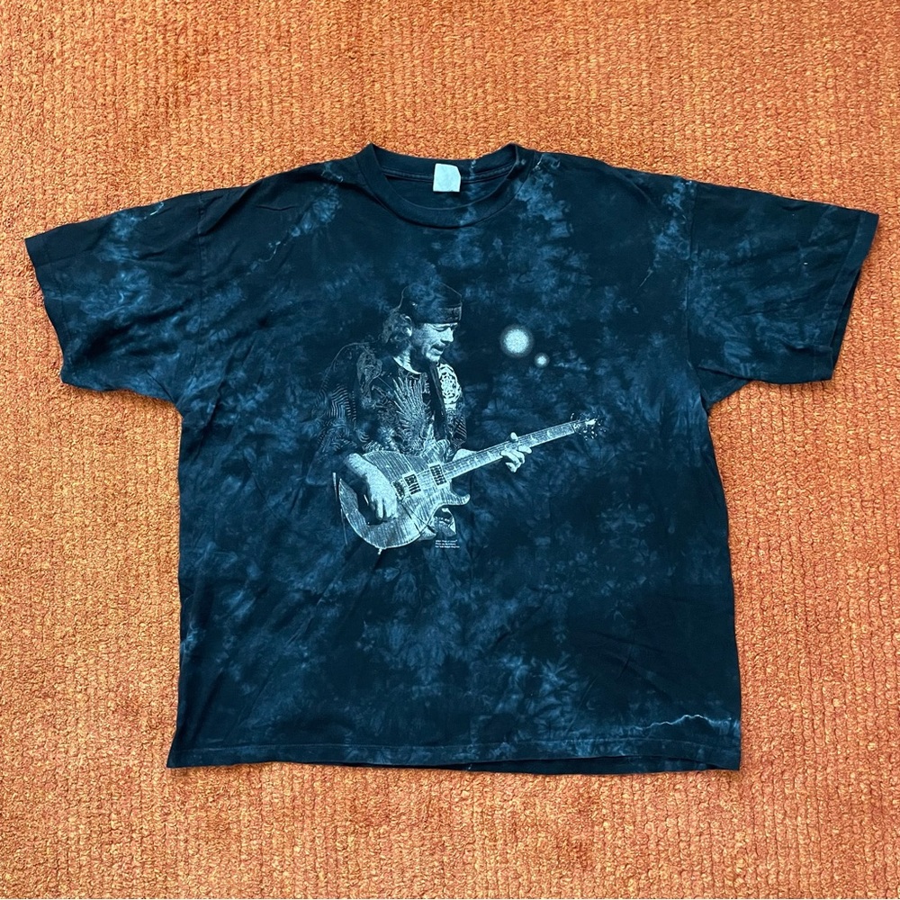 Carlos Santana tie dye vintage XXL